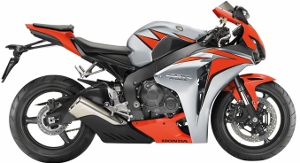 CBR1000RR Silver 2010