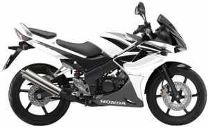 CBR125R White 2010