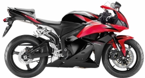 CBR600R Black / Red 2009