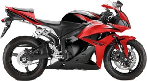CBR600R Black / Red 2010