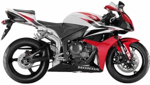 CBR600R White Tricolor 2010