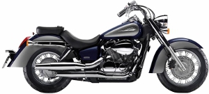 VT750C Shadow Blue/Silver 2010